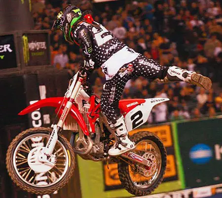 Jeremy Mc Grath al Supercross di Genova