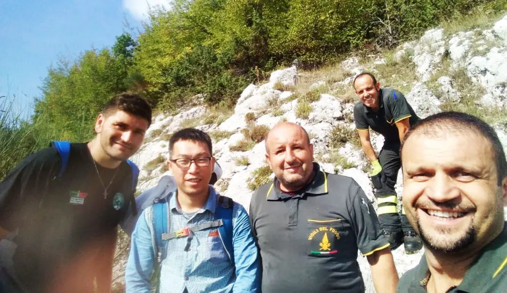 Turista Cinese disperso Rieti Lago Turano