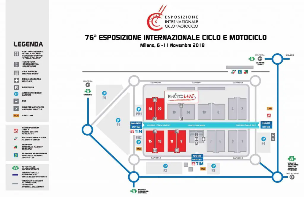 eicma 2018 pianta