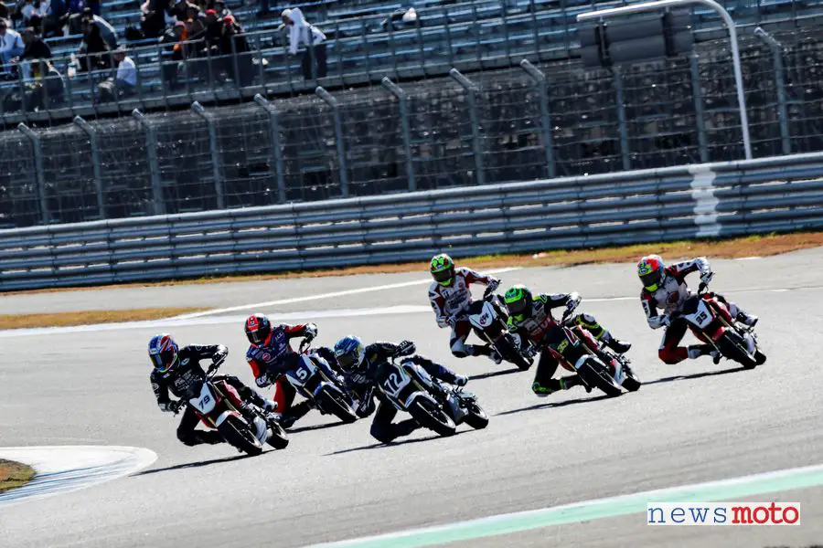 Gara delle MSX 125 Grom all'Honda Racing Thanks Day 2019