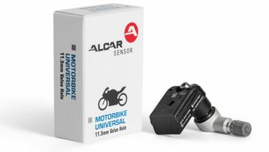 Sensore TPMS per moto Alcar, come funziona