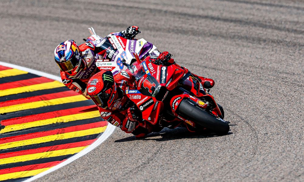 Ducati con Bagnaia al 2° posto nel GP di Germania di MotoGP 2023