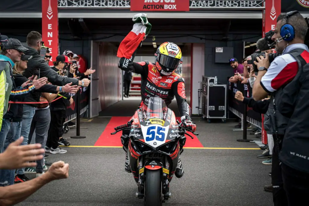 Yaris MONTELLA ITA del Team Barni Spark Racing Team su Ducati Panigale V2