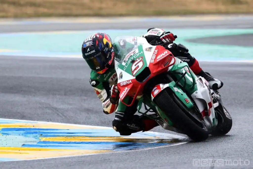 Johann Zarco durante il MotoGP di Francia 2025