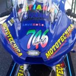 Bastianini nel CIV Classic 2025 con i colori di newsmoto