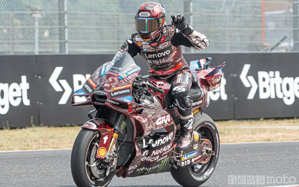 Marc Maquez vincitore del MotoGP d'Italia 2025