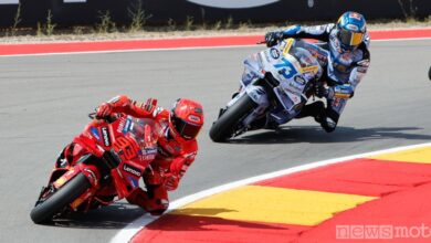 Marc Marquez ed Alex Marquez in testa al MotoGP di Aragona 2025