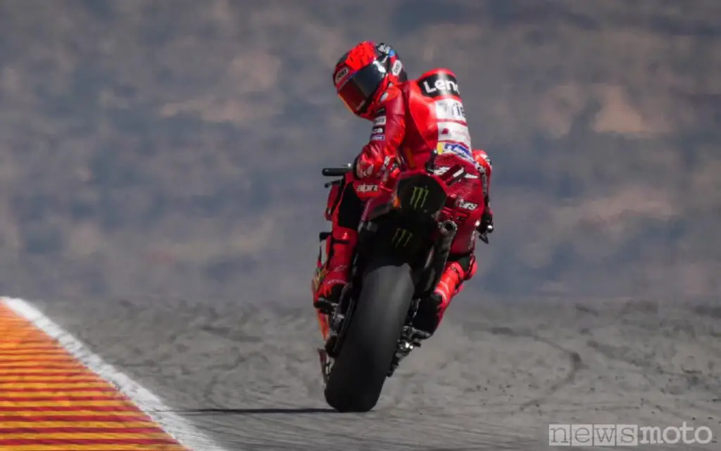 Marc Marquez pole man ad Aragon 2025