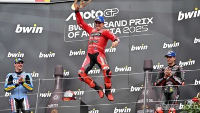 Marquez, Aldeguer e Bezzecchi sul podio del MotoGP d'Austria 2025