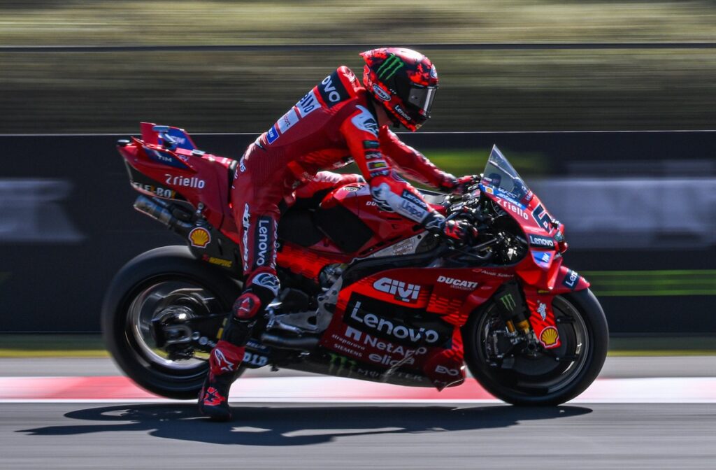 Francesco Bagnaia vincitore dello sprint del MotoGP del Giappone 2027