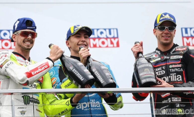 Podio del MotoGP d' Australia 2025