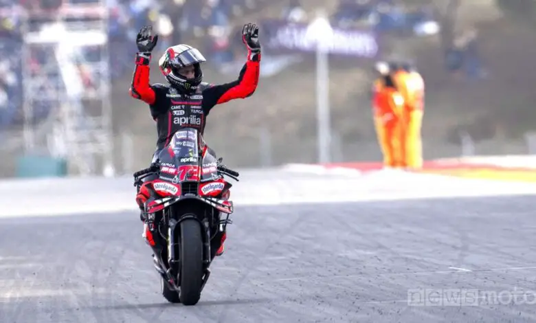Bezzecchi vincitore del MotoGP del Portogallo 2025