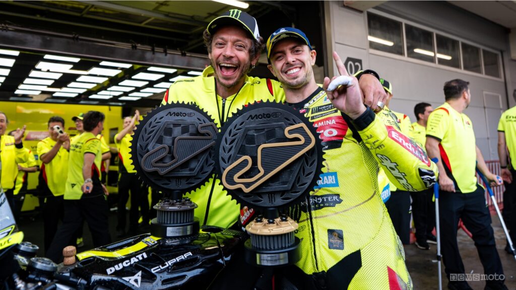 Festeggiamenti per la vittoria del MotoGP di Catalogna 2026